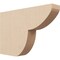 Ekena Millwork 2in. W x 8in. H x 12in. L Crestline Woodgrain TimberThane Rafter Tail, Primed Tan RFTUR02X08X12CRERCPR - alternate 1